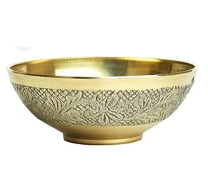 Brass <b>Serving</b> <b>Bowls</b> Eco Friendly Top Selling Metal Brass Salad Fruit <b>Bowl</b> Organize for Wedding <b>Christmas</b>. - Product Image 5
