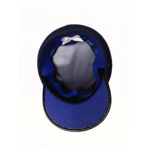 Sombreros de nuevo diseño para oficiales de la Marina en color blanco y negro con borlas doradas Sombreros duraderos con logotipo personalizado - Product Image 6