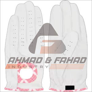 Gants de golf pour hommes personnalisés avec logo 2025, en cuir Cabretta véritable super doux, respirants, de qualité supérieure, blancs, pour le sport, nouveauté - Product Image 5