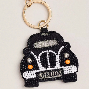 New Animal Beaded Bag Charm for Keychain Trendy Car Hanging <b>Ornament</b> with flamingo Elephant from India - Product Image 1