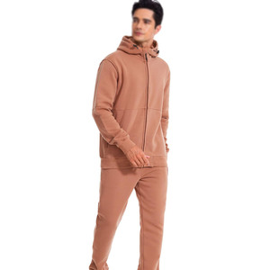 Conjunto Deportivo de Lujo OEM en Tejido Fleece Técnico, Transpirable y Cálido, Chaqueta con Cremallera y Pantalones Jogger para Hombre y Mujer, Ropa Deportiva - Product Image 1