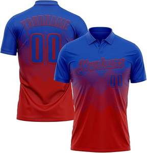 2025 sublimación personalizada transpirable de secado rápido para camiseta Polo para ropa deportiva patrón sólido pedido a granel para equipos y marcas - Product Image 3