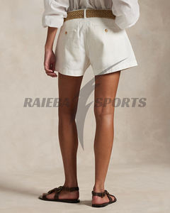 Shorts amples pour femmes, personnalisables avec votre marque, 100 % coton, style vintage, écologiques, respirants, séchage rapide, tendance 2026, faible MOQ - Product Image 3