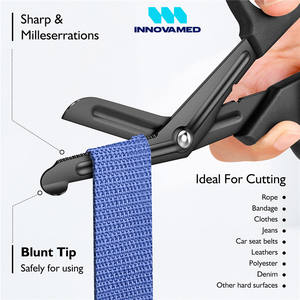 Tijeras médicas para sobrevivir, paramédico tijera de rescate, tijeras tácticas de primeros auxilios EMT, tijeras para traumatismos por INNOVAMED - Product Image 4