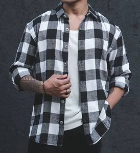 Camisa de Franela Casual de Primera Calidad 100% Algodón para Hombre, Precio Económico, Camisa de Franela al por Mayor para Hombre, Ropa de Moda - Product Image 6