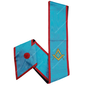 Masonic regalia Blue Lodge ASSR French Rite SASH ริบบิ้น Freemason - Product Image 1