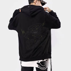 Sudaderas con capucha con estampado personalizado para hombre y mujer, ropa informal holgada, sudaderas con capucha de Color sólido, ropa de calle de manga larga con personalidad, sudaderas - Product Image 6