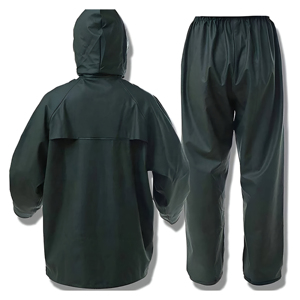 Combinaison de pluie pour homme de haute qualité 100% polyester spandex TPU pour l'extérieur, veste et pantalon réfléchissants à haute visibilité pour vêtements de travail unisexes - Product Image 6