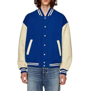 Chaqueta universitaria personalizada para hombre, chaqueta de béisbol Bomber Letterman Varsity para mujer - Product Image 1