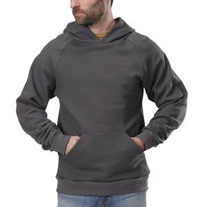 Logo personnalisé Vêtements quotidiens décontractés Sweats à capuche unisexes de grande taille de couleur unie avec fermeture éclair - Product Image 2
