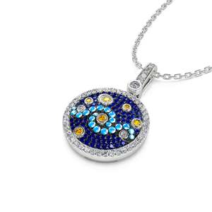 สร้อยคอเงินแท้รูปดาว Jeulia Pure Night Starry Night Inspired - Product Image 3