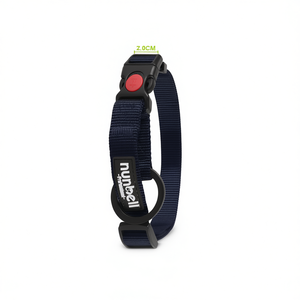 Collare per Animali Domestici Premium Bicolore Colore CIAN Elegante e Confortevole - Product Image 2