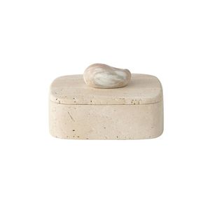 Premium Handcrafted Marble <b>Storage</b> <b>Box</b> for Jewelry and Luxury Home <b>Decor</b> High Quality Organization of Daily Essentials - Product Image 3