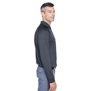 Todo el logotipo personalizado de alta calidad de moda de manga larga Polo Camisetas cuello Polo para hombre - Product Image 3