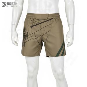 Shorts de course pour hommes personnalisables, fabriqués en polyester, sublimation, style décontracté, taille mi-haute, design personnalisé, shorts d'été pour hommes - Product Image 6