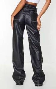Pantalons streetwear pour femmes à la mode pantalons en cuir pu design élégant mode moderne vêtements de qualité supérieure - Product Image 4