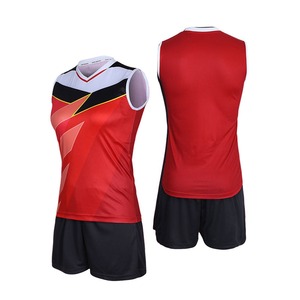 Comfortable Sublimated Custom <b>Cheap</b> Volleyball Uniform Designs - Product Image 6