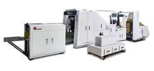 Máquina de fabricación de bolsas de papel de fondo cuadrado completamente automática de alta calidad para bolsa de papel Kraft cuadrada - Product Image 5