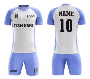Conjuntos de uniformes de fútbol de ropa deportiva transpirable y cómoda para venta en línea uniformes de fútbol para adultos hombres - Product Image 1