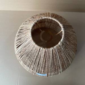 โคมไฟหวายสำหรับตกแต่งทำด้วยมือเป็นมิตรต่อสิ่งแวดล้อมทำจาก100% สีเขียวมัลติฟังก์ชั่นสองชั้นผลิตในเวียดนามขายส่ง - Product Image 1