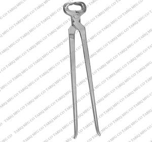 Nouvelle arrivée en acier inoxydable maréchal-ferrant pince à sabot cheval outil de coupe et de coupe par TARIQ MFG CO CE ISO EU - Product Image 2