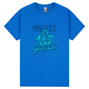 เสื้อยืดคอกลมผ้าคอตตอนถักสำหรับผู้ชายเสื้อระบายอากาศไซส์ใหญ่พิเศษพิมพ์ลาย - Product Image 6
