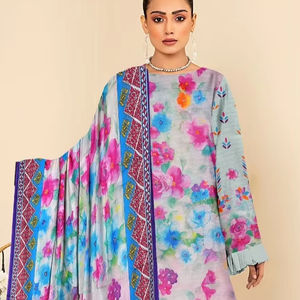 Algodón paquistaní/Trajes de césped Faisalabad Algodón/Trajes de césped vestidos paquistaníes Salwar kameez Ropa de verano Salwar kameez mujeres - Product Image 1