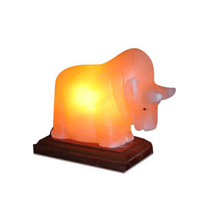 โคมไฟเกลือหินรูปสัตว์ในปากีสถานสินค้าผลิตจากธรรมชาติทำด้วยมือดีไซน์ใหม่ตามต้องการ - Product Image 1