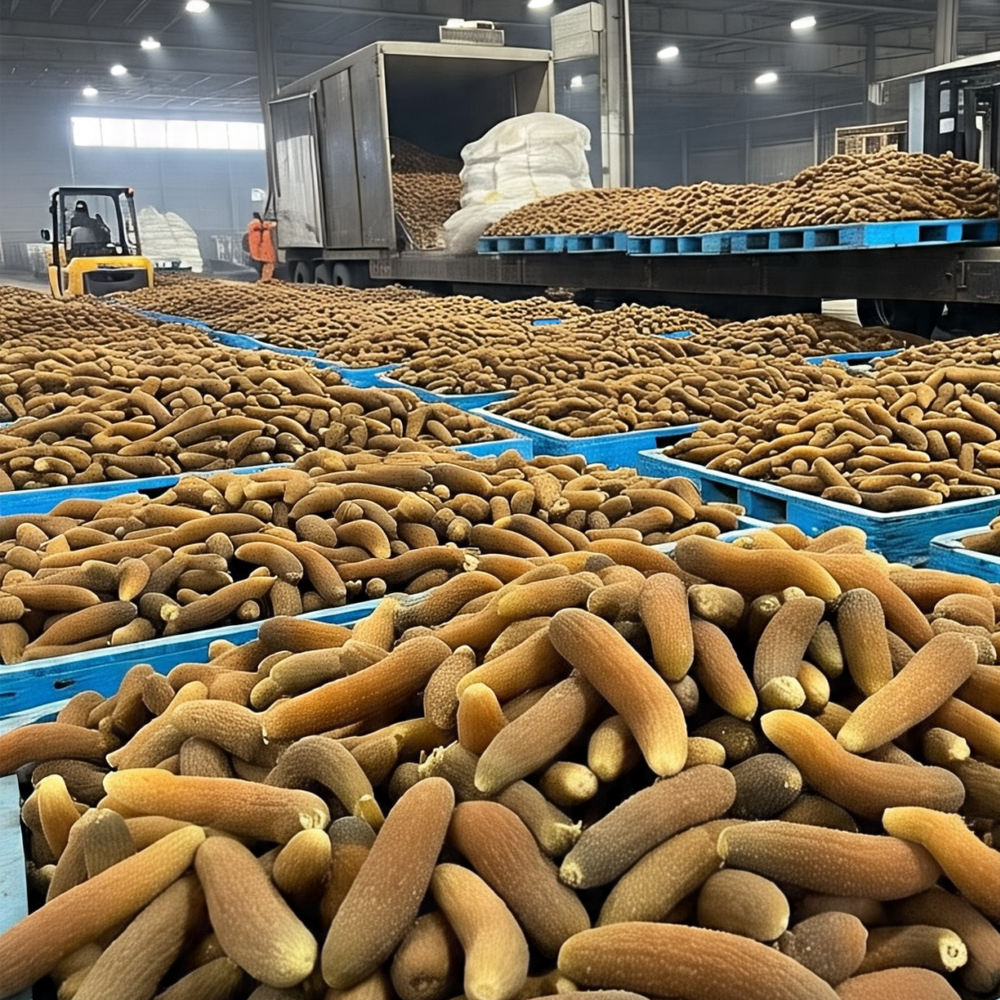 Лучшие продажи сухих морепродуктов морской огурец из натурального морского огурца сухой по низкой цене