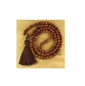 100% Best quality wood mala natural gemstone howlite mala beads108 8mm stone necklace with handmade use