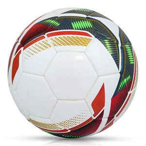 Barato personalizado gran oferta servicio OEM de fútbol entrenamiento de fútbol paquistaní balón de fútbol diseño de la máquina tamaño 5 PU cuero balón de fútbol - Product Image 4