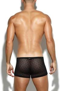 Tanga Sexy Erótico de Encaje para Hombre, Ropa Interior de Malla Transparente, Lencería Gay Genial - Product Image 4