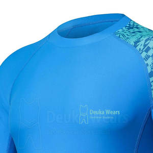 Camiseta de Compresión para Hombre, Diseño Personalizado, BJJ, MMA, Grappling, 85% Poliéster, 15% Elastano, OEM, MOQ Bajo - Product Image 4