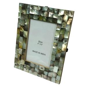 Most Selling Customizable Size <b>Photo</b> <b>Frame</b> with Mother of Pearl Work for Bedroom Decor Items Supplied by Indian Manufacturer - Product Image 5
