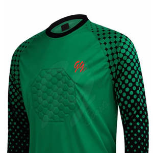 Jersey de portero de alta calidad hecho en Pakistán, conjunto de uniforme de portero de último diseño, uniformes ligeros - Product Image 4