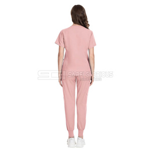 ชุดยูนิฟอร์มพยาบาลแบบ unisex ผลิตในปากีสถาน รับผลิตตามแบบ (OEM) ชุดสครับสำหรับพนักงานเภสัชกรรม ขายดี - Product Image 4