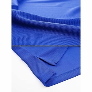 Camisetas Polo de hombre de poliéster al por mayor, logotipo personalizado, diseño liso con excelente visibilidad - Product Image 4