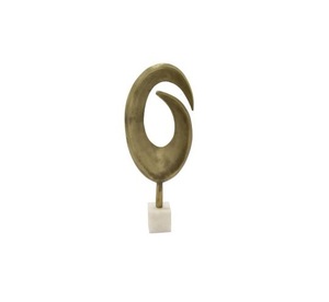 Sculpture en aluminium haut de gamme au design moderne, idéale pour les designers d'intérieur à la recherche d'ajouts décoratifs artistiques et élégants - Product Image 3
