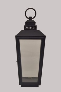 Linterna de metal de bajo precio con mango colgante Linterna hecha de metal de grado superior para usos de decoración por exportadores - Product Image 2