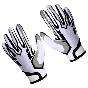Nouvelle conception Gants de football américain professionnels personnalisés en latex imperméables à écran tactile à bas prix pour adultes, jeunes et enfants - Product Image 5