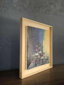 MARCO DE IMAGEN DE MADERA PERSONALIZADO SÓLIDO MARRÓN Marco DE FOTOS Marcos DE FOTOS rústicos de madera maciza Exhibición para decoración de pared - Product Image 4