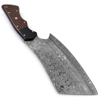 Couteau de chef professionnel fait à la main, acier à haute teneur en carbone, hachoir à viande et légumes, couteaux de cuisine personnalisés