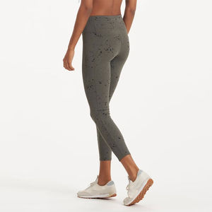Leggings de yoga pour femmes de haute qualité, taille mi-haute, avec logo personnalisé, motif uni, pantalon de fitness à prix raisonnable, MOQ faible - Product Image 3