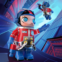 Figur Koleksi POP MART MEGA SPACE MOLLY 1000% OPTIMUS PRIM dengan Bahan PVC ABS PC