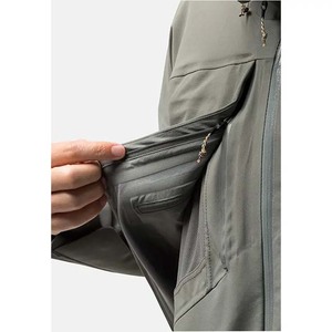 Chaqueta de lluvia personalizada de alta calidad 2025 para hombre, abrigo impermeable transpirable a prueba de viento, diseño de bolsillo bordado con cremallera, hecho a medida - Product Image 5