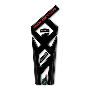 Autocollants de protection de réservoir 3D de taille personnalisée, compatibles avec Ducati Monster 937 2021, type logo - Product Image 2