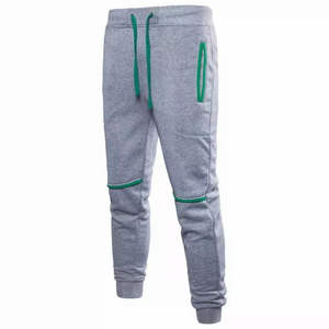 Pantalons de jogging décontractés pour hommes, vente en gros, usine, pantalons de survêtement tendance, taille plus, tissu polaire pour enfants, OEM - Product Image 2