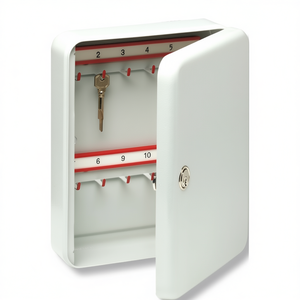 BURG-WCHTER Light <b>Grey</b> CS H310xB235xD75 mm Key <b>Box</b> Mail & Wall Organizer - Product Image 3