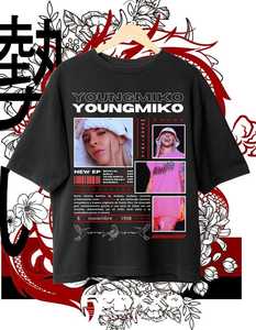 Camisetas de cuello redondo de gran tamaño de algodón con diseño personalizado sublimado para hombre con gráfico personalizado de alta calidad 100% - Product Image 4