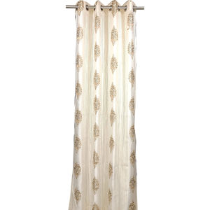 Rideaux transparents à coutures indiennes rideaux en Tulle brodés de luxe pour rideau de chambre à coucher de salon - Product Image 1